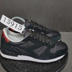 Diadora Black and Red Sneakers - great condition
